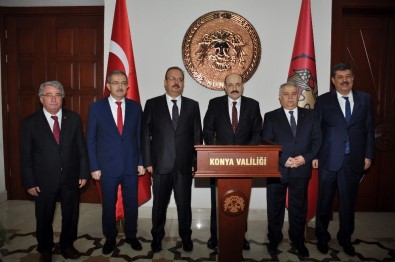 YÖK Başkanı Saraç Konya'da NEÜ Ev Sahipliğinde UNİKOP Rektörleri İle Buluştu