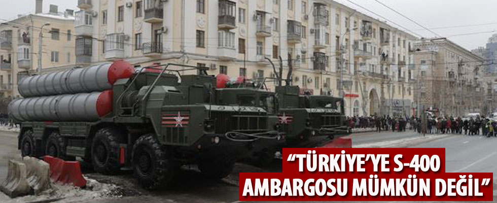 Başbakan Yardımcısı Işık: Türkiye'ye S-400 ambargosu mümkün değil
