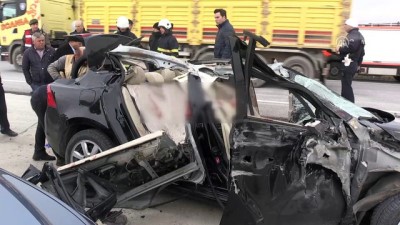 Kırklareli'nde Trafik Kazası Açıklaması 3 Ölü, 3 Yaralı