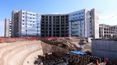 Konya Şehir Hastanesi Hızla Yükseliyor