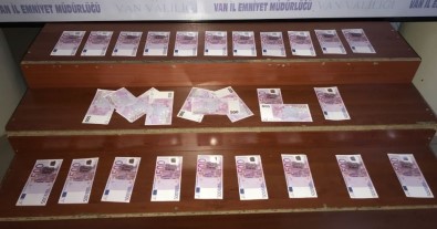 Van'da Sahte 15 Bin Euro Ele Geçirildi