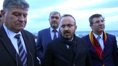 Bülent Turan Ayvacık'ta Liman Sahasında İnceleme Yaptı