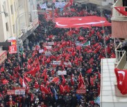 MAHMUT HERSANLıOĞLU - Sıfır Noktasında Mehmetçik'e Mehteranlı Destek Yürüyüşü