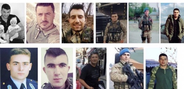 Şehitlerin kimliği belli oldu