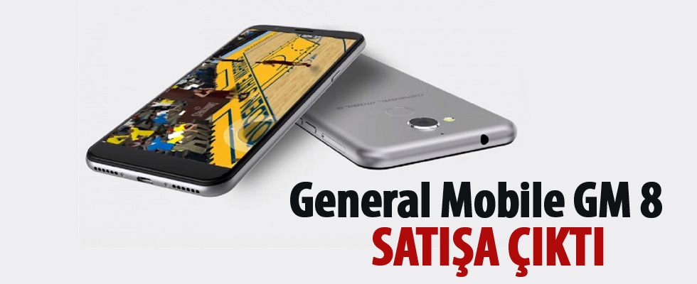 General Mobile GM 8, N11.Com'da satışta