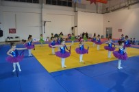 DAHİ ÇOCUK - Minik Jimnastikçiler Hünerlerini Sergiledi