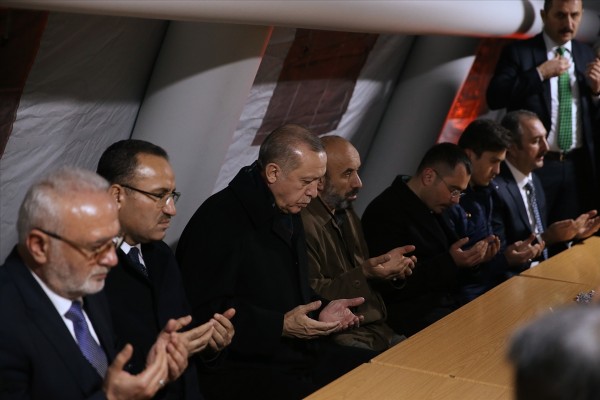 Cumhurbaşkanı Erdoğan, şehit ailesini ziyaret etti