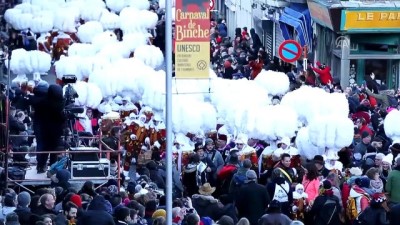Belçika'da 'Binche Karnavalı' Kutlandı