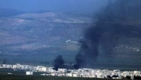 Cinderes'ten Yoğun Siyah Dumanlar Yükseliyor