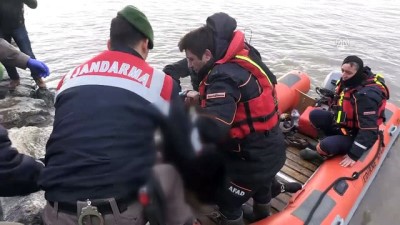 GÜNCELLEME 4 - Meriç Nehri'nde Kaçakları Taşıyan Bot Battı