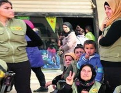 Terör örgütü YPG'den 'sivil' kamuflaj!