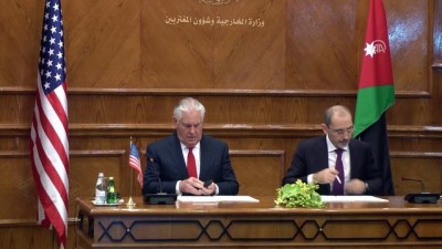 ABD Dışişleri Bakanı Tillerson, Ürdün'de
