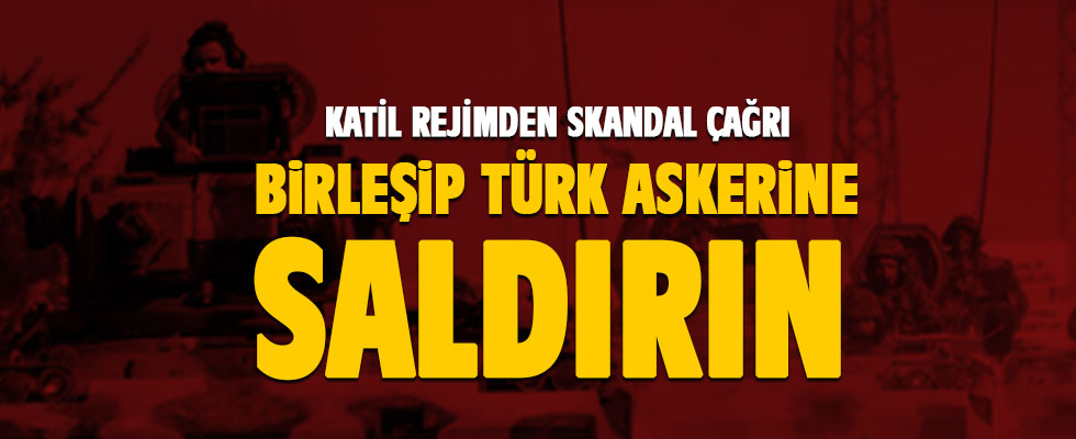 'Birleşip, Türk askerlerine direnin' çağrısı!