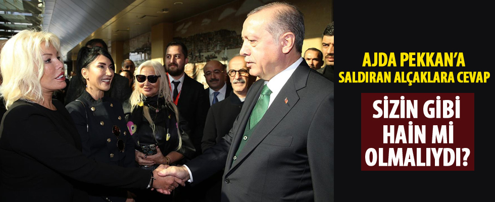 Burhan Kuzu'dan Ajda Pekkan'a destek