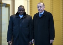 RESMİ KARŞILAMA - Cumhurbaşkanı Erdoğan Gambiyalı Mevkidaşını Resmi Törenle Karşıladı