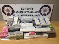 Edremit'te Kaçak Sigara Operasyonu