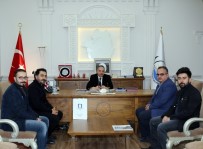 MÜHENDİSLER ODASI - Mimarlar Odasından Yalçın'a Ziyaret