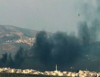 Teröristlerin SİHA'lardan gizlenme taktiği havadan görüntülendi