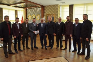 Trabzonlular Başkan Baran 'I Ziyaret Etti