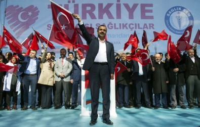 Vatan Sevdalısı Sağlıkçılar Ankara'da Buluştu