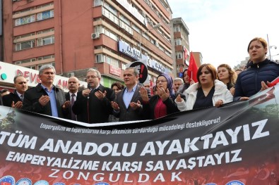 Zonguldak'ta Sivil Toplum Kuruluşlarından Afrin'e Destek