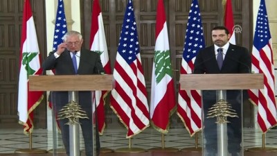 ABD Dışişleri Bakanı Tillerson'a Lübnan'da 'Soğuk Karşılama' İddiası