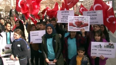Afrin'deki Mehmetçik'e Öğrencilerden Moral Mektubu