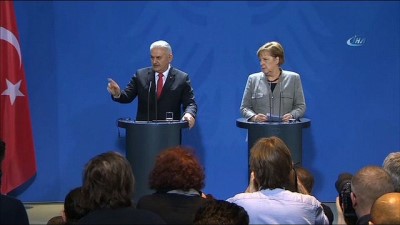 Başbakan Yıldırım Açıklaması 'Artık Almanya İle Türkiye'nin Normal Hayata Dönme Vakti Geldi'