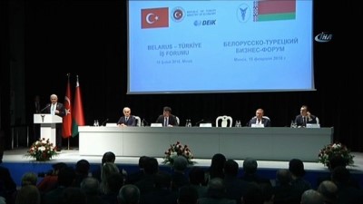 Başbakan Yıldırım, Türkiye-Belarus İş Forumu'nda Konuştu