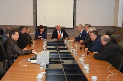 Başkan Eşkinat DİSK Genel Başkanı Beko'yu Ağırladı