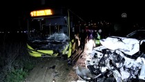 Bursa'da Belediye Otobüsü İle Kamyonet Çarpıştı Açıklaması 1 Ölü, 2 Yaralı