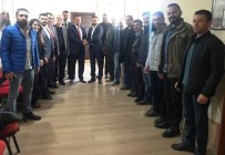 KRİPTO - Efeler AK Parti'den MHP'nin Yeni Atanan İlçe Başkanına Hayırlı Olsun Ziyareti