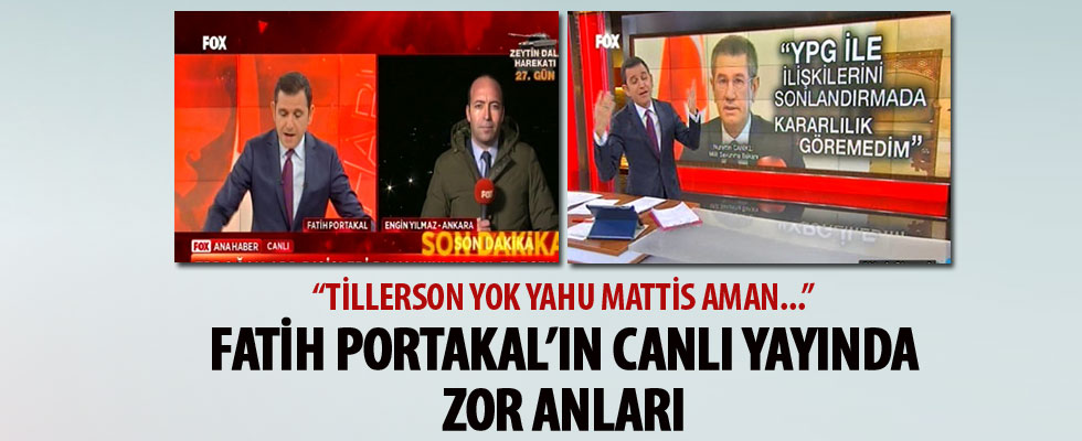 Fatih Portakal'ın Tillerson - Mattis intihanı