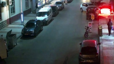 Uşak'taki Trafik Kazaları MOBESE Kamerasında