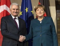 MÜNİH GÜVENLİK KONFERANSI - Başbakan Yıldırım, Almanya Başbakanı Merkel ile görüştü