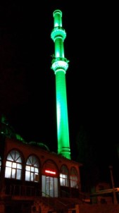 Bayırköy Beldesi Cami Minaresi Aydınlatma Çalışmaları Sona Erdi
