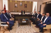 EĞITIM BIR SEN - Eğitim-Bir Sen'den Bakan Özhaseki'ye Geçmiş Olsun Ziyareti