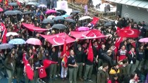 CELALETTIN YÜKSEL - Öğrencilerden Mehmetçik'e Destek Yürüyüşü