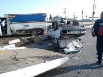 Şanlıurfa'da Trafik Kazası Açıklaması 3 Yaralı