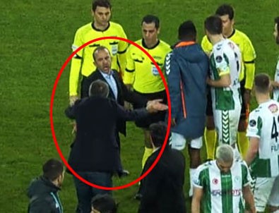 Şenol Güneş maç sonu gazeteciyle tartıştı. ile ilgili görsel sonucu