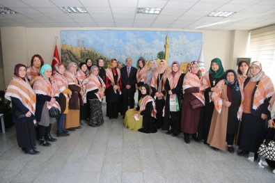 Türk Demokratlar Birliği Üyelerinden Büyükşehir Belediyesine Ziyaret
