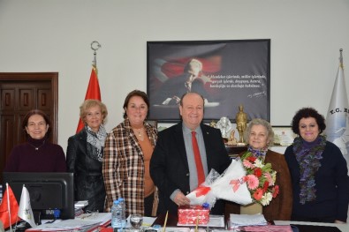 Türkiye Yardım Sevenler Derneği Aydın Şubesi'nden Başkan Özakcan'a Ziyaret