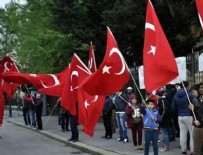 Türkler nöbet tuttu, teröristler yaklaşamadı