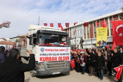 Ulukışla'dan Afrin'deki Mehmetçiğe 90 Kurbanlık Gönderildi