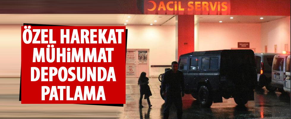 Mühimmat deposunda patlama