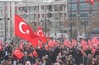Sivas'ta Zeytin Dalı Harekatı'na Destek Yürüyüşü