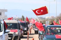 300 Araçlık Konvoy Afrin Harekatına Destek Verdi