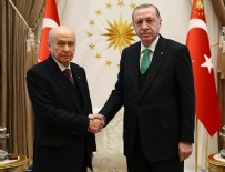 Cumhurbaşkanı Erdoğan, Bahçeli'yi kabul etti