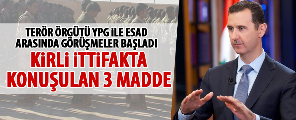 Esed'le YPG görüşmesinde masadaki maddeler