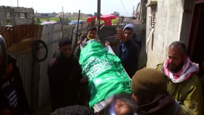 Gazze Şehitlerini Uğurladı